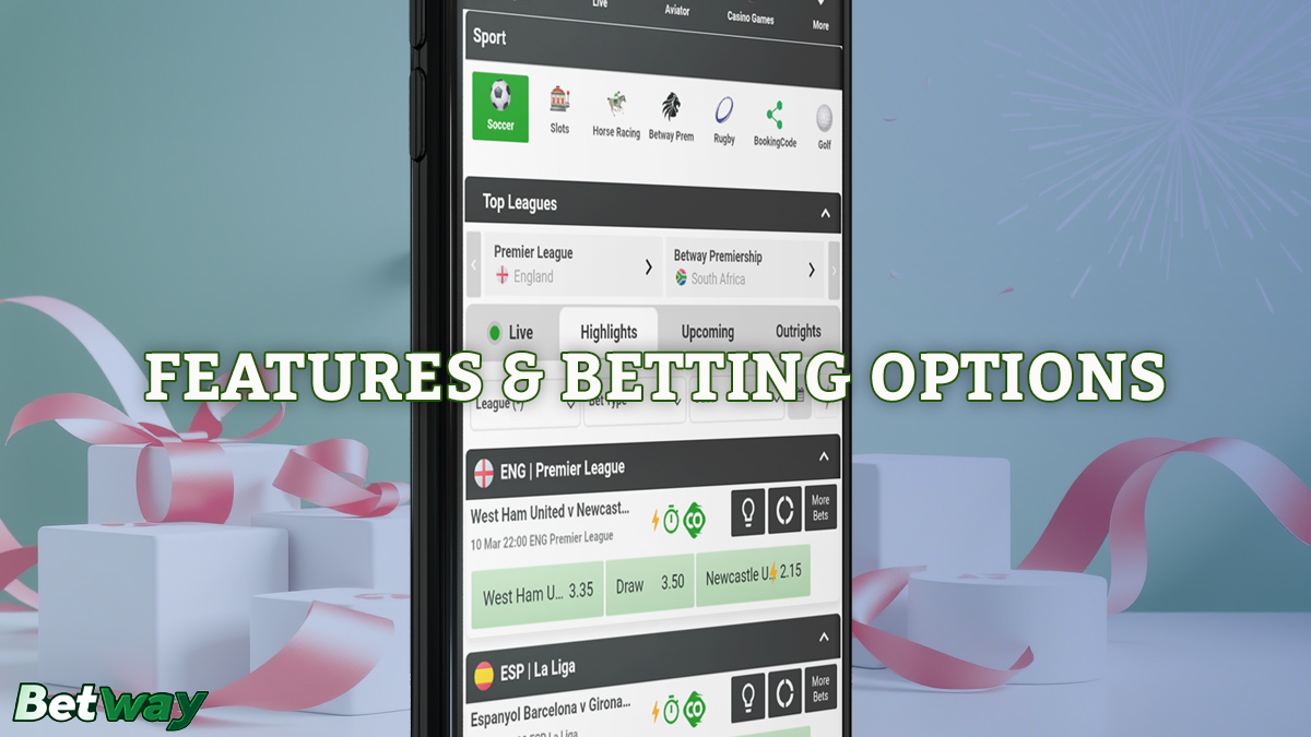 The betway app is a complete betting and casino gaming platform in your pocket.